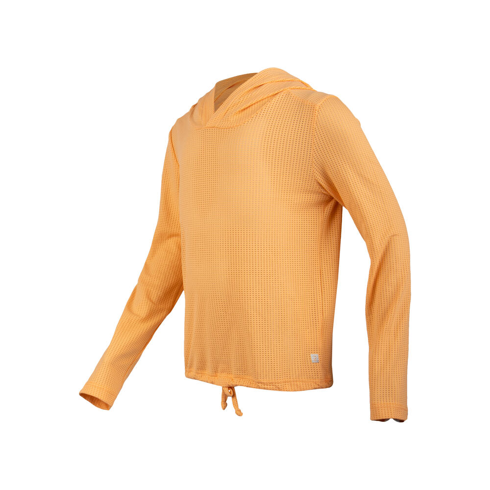 Encontraproduto.com.br - Jaqueta infantil com capuz de Treino Cardio 500