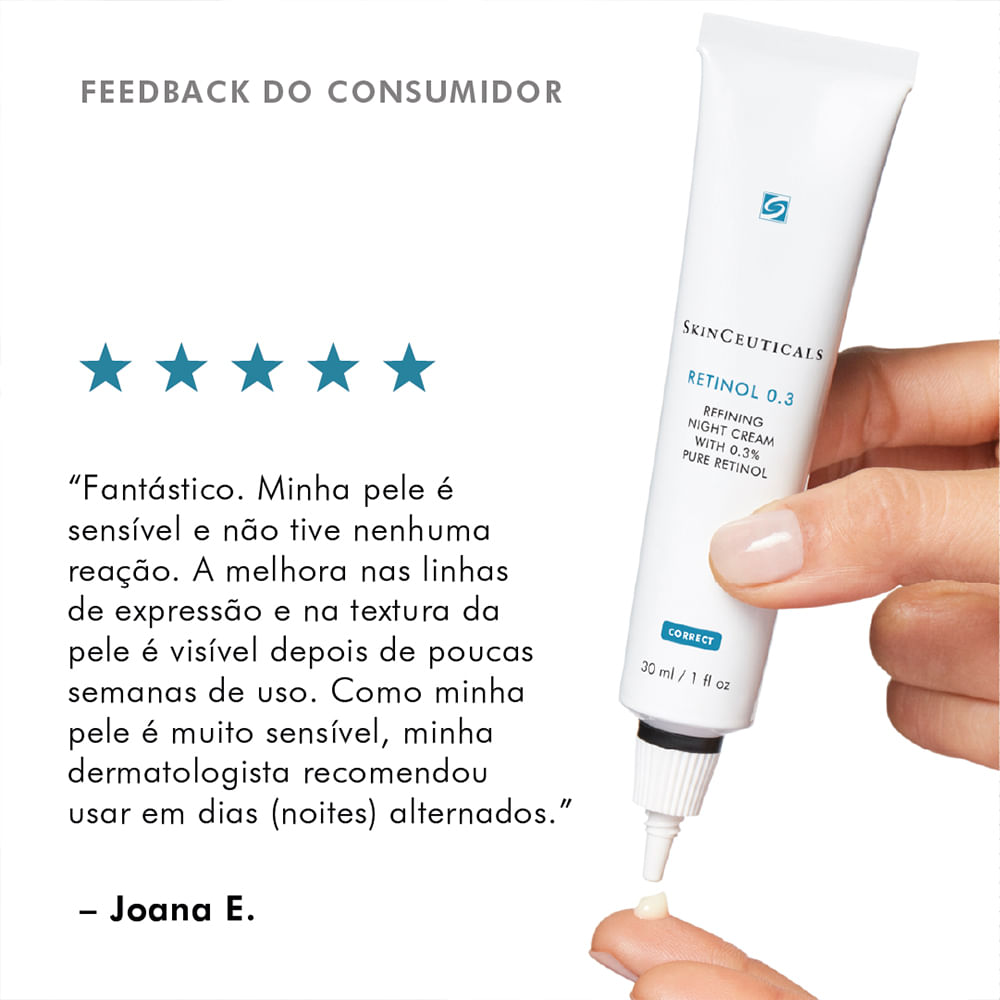 Encontraproduto.com.br - Sérum Anti-Idade Skinceuticals Noturno Retinol 0.3 30ml