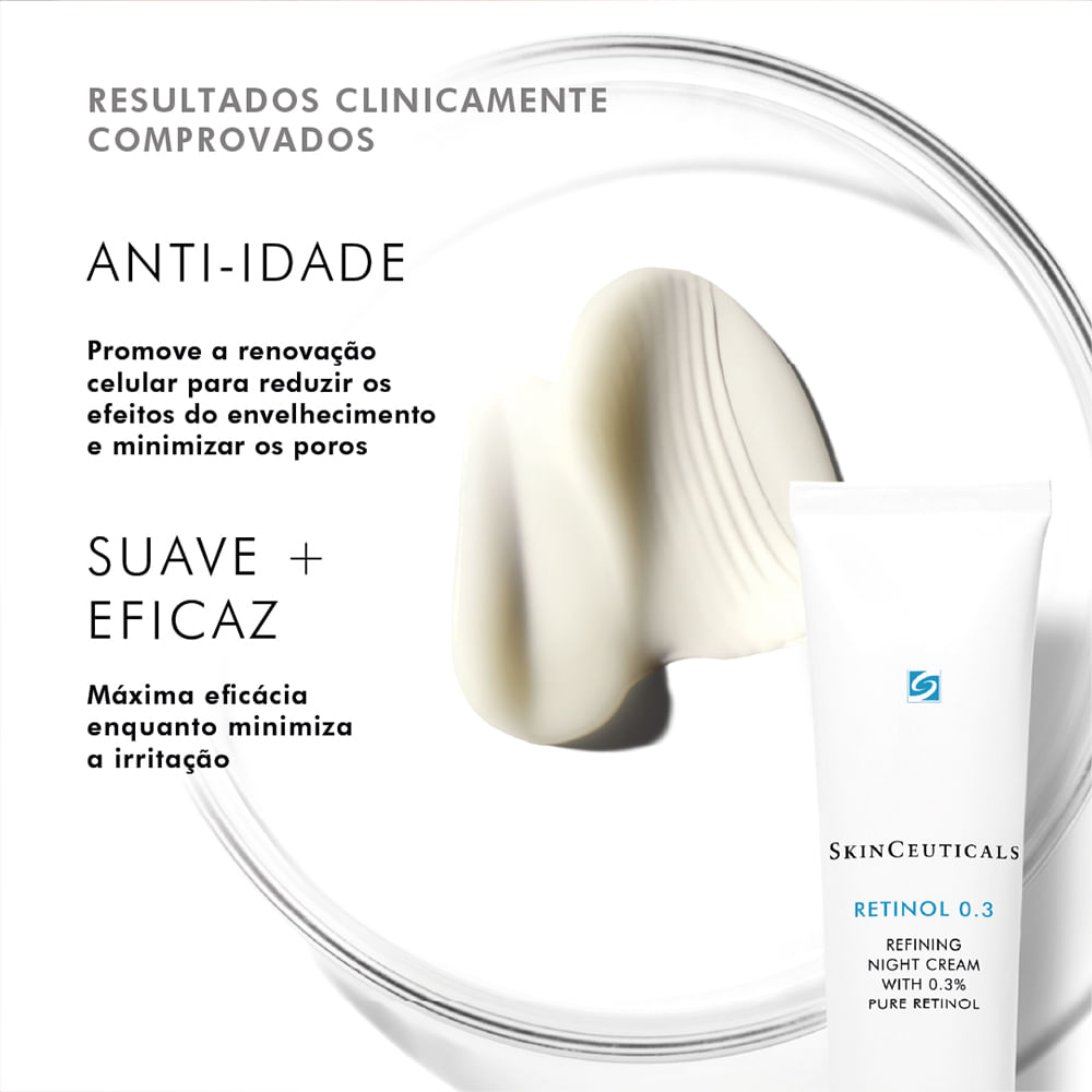 Encontraproduto.com.br - Sérum Anti-Idade Skinceuticals Noturno Retinol 0.3 30ml