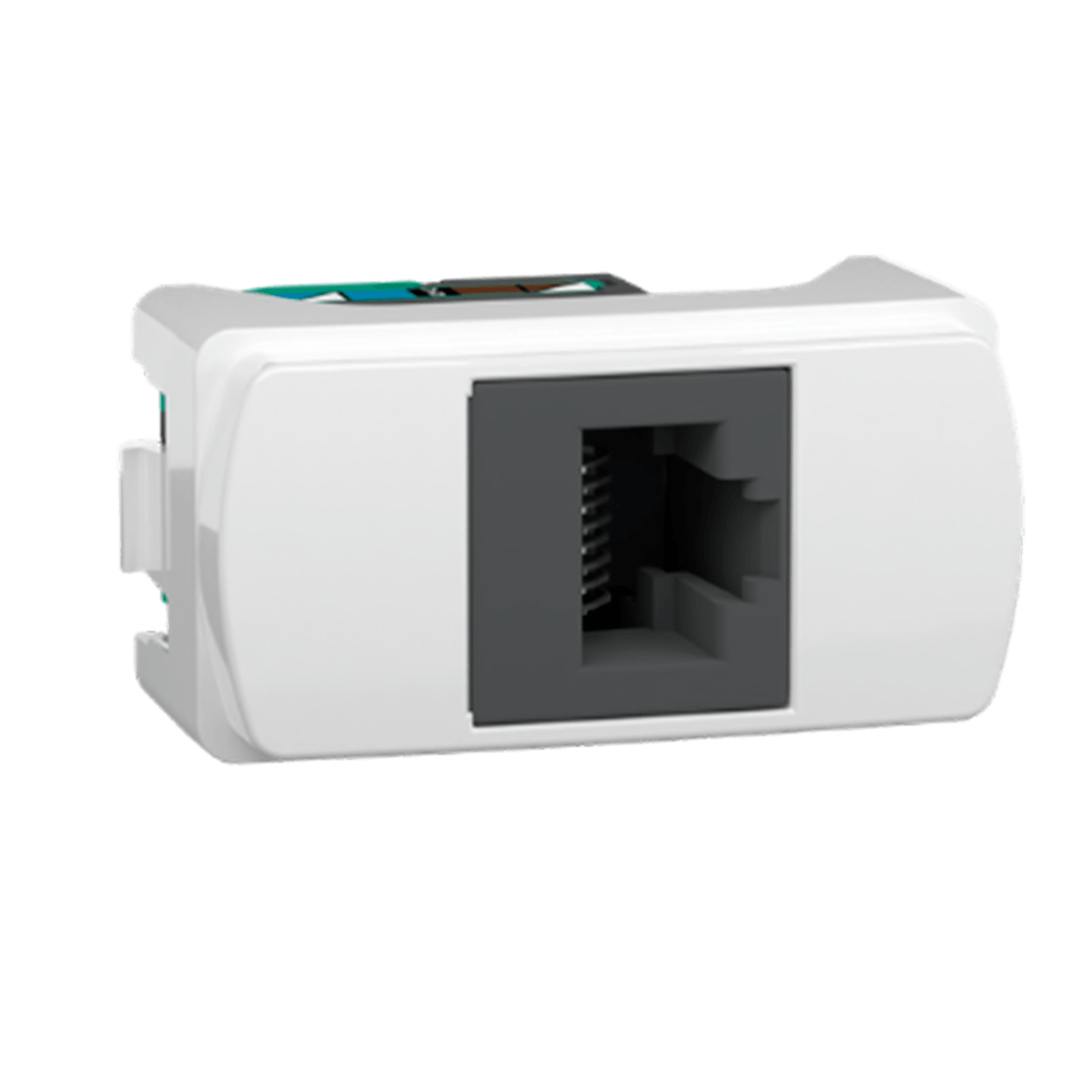 Encontraproduto.com.br - Módulo Miluz TOMADA RJ45 CAT 5E UTP LCS2 S3B74100 Schneider