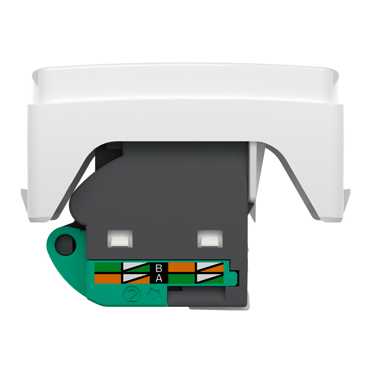 Encontraproduto.com.br - Módulo Miluz TOMADA RJ45 CAT 5E UTP LCS2 S3B74100 Schneider
