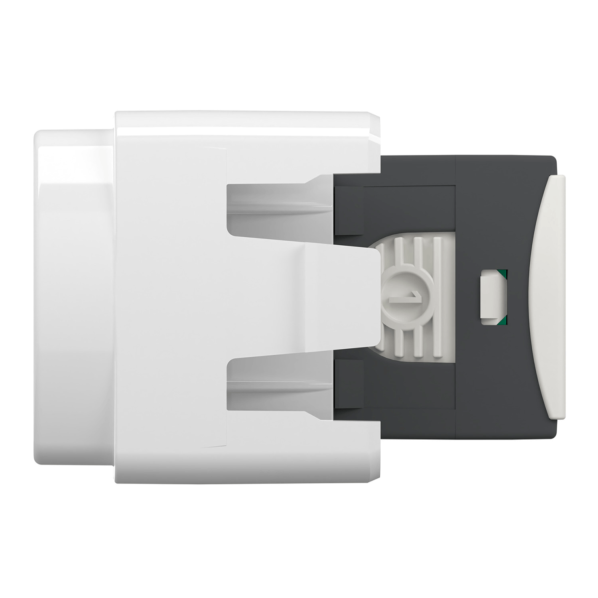 Encontraproduto.com.br - Módulo Miluz TOMADA RJ45 CAT 5E UTP LCS2 S3B74100 Schneider