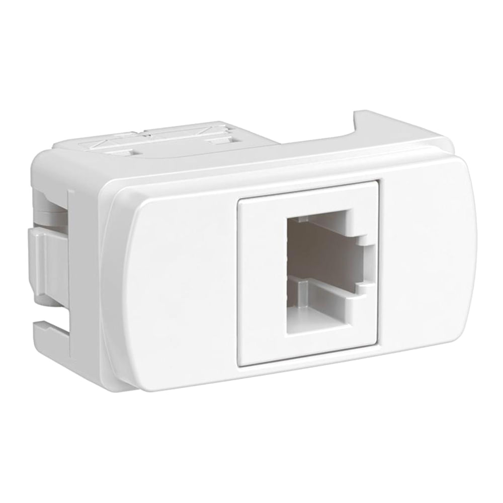 Encontraproduto.com.br - Módulo Miluz TOMADA RJ45 CAT 5E UTP LCS2 S3B74100 Schneider