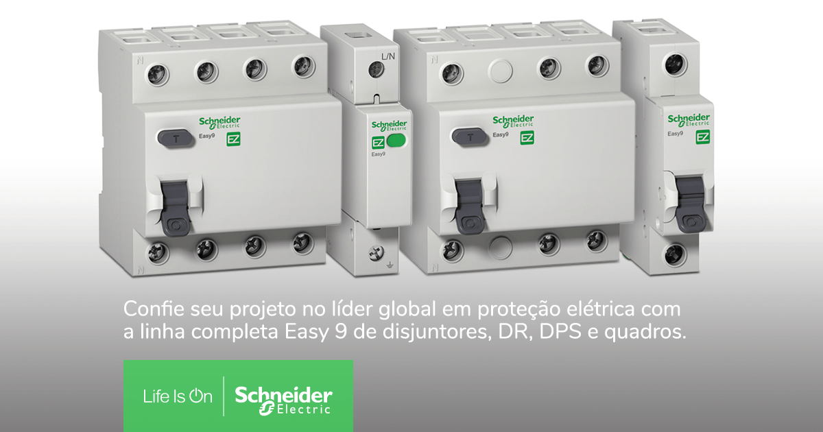 Encontraproduto.com.br - Disjuntor Easy9 2p 63a Curva C 5ka - Ez9f33263 - Schneider