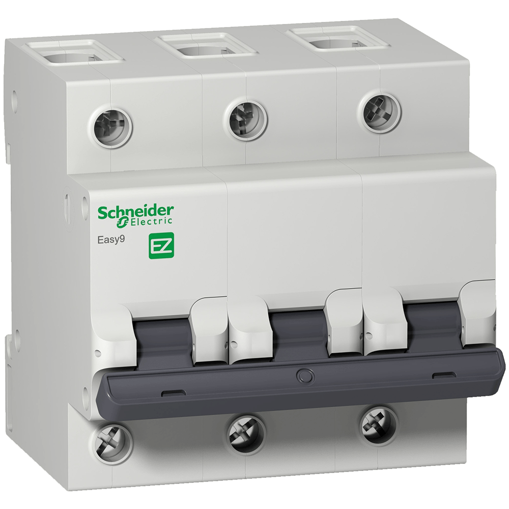 Encontraproduto.com.br - Disjuntor Easy9 3p 70a Curva C 4,5ka - Ez9f33370 - Schneider
