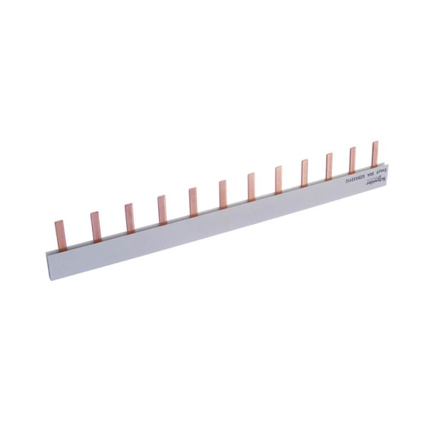 Encontraproduto.com.br - Barramento Fase (Pente De Conexão) 1P 80A 12 Polos - EZ9X33112 - Schneider