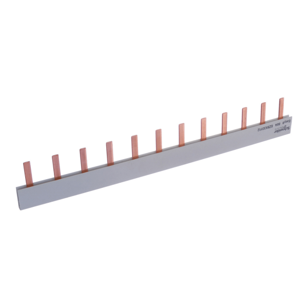 Encontraproduto.com.br - Barramento Fase (Pente De Conexão) 1P 80A 12 Polos - EZ9X33112 - Schneider
