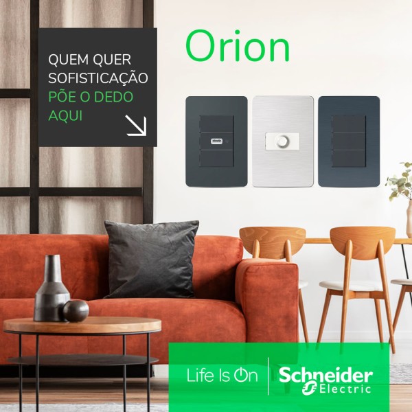 Encontraproduto.com.br - Módulo Schneider Orion Tomada RJ11 Alumínio S70549174