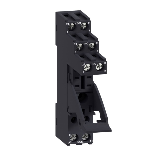 Base Trilho 2Rev Para Relé Rxg25 Rgze1S48M Schneider
