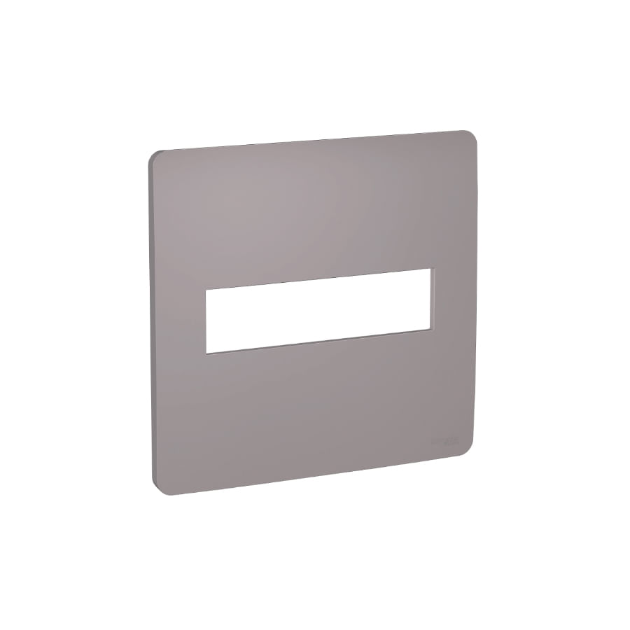 Encontraproduto.com.br - Placa 4x4 2 Postos Orion Axis Grey Schneider