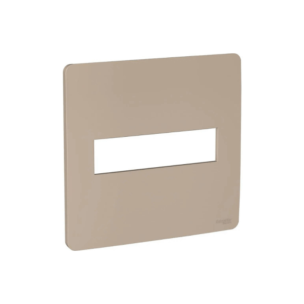 Encontraproduto.com.br - Placa 4x4  2 Postos Orion Bege Schneider