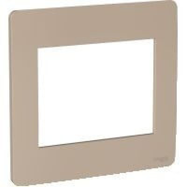 Encontraproduto.com.br - Placa 4X4 Para 6 Módulos S730203064 Bege Orion Schneider