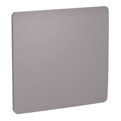 Encontraproduto.com.br - Placa 4X4 Cega Axis Gray S730200224 Orion Schneider