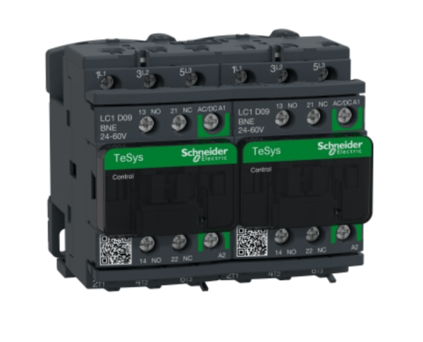 Encontraproduto.com.br - Contator Rev 3P 9A 440V B.Acdc 24-60V Ref. Lc2D09Bne - Schneider