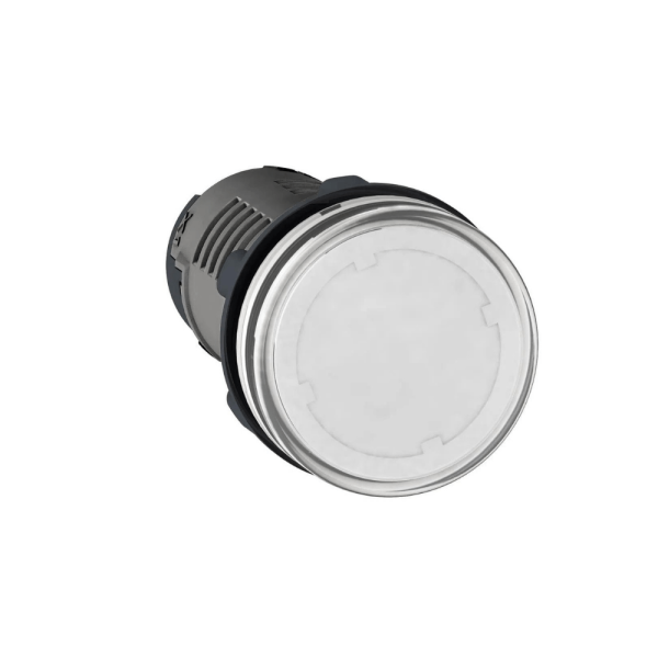 Encontraproduto.com.br - Sinaleiro Redondo 22Mm Monobloco Led 24V Branco Xa2Evb1Lc Plástico Schneider