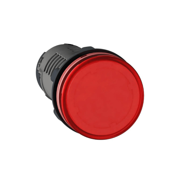 Encontraproduto.com.br - Sinaleiro Redondo 22Mm Monobloco Led 24V Vermelho Xa2Evb4Lc Plástico Schneider