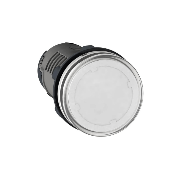 Encontraproduto.com.br - Sinaleiro Redondo 22Mm Monobloco Led Branco Xa2Evm1Lc Plástico Schneider