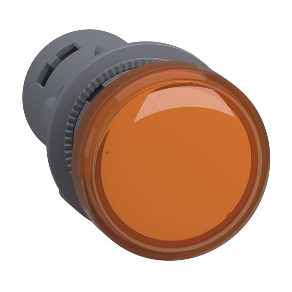 Encontraproduto.com.br - Sinaleiro Redondo 22Mm Monobloco Led Amarelo Xa2Evm5Lc Plástico Schneider