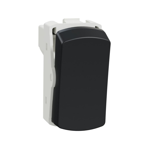 Encontraproduto.com.br - Módulo Interruptor Simples 10a 250v 1m Grafite Miluz Schneider