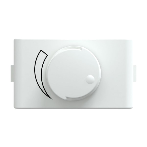 Encontraproduto.com.br - Módulo Dimer Rotativo 600W 220V S405117 Branco Fosco Lunare Up Schneider