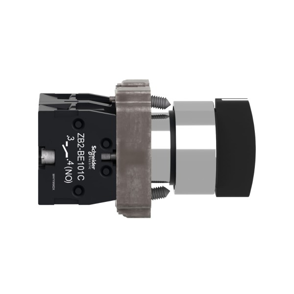 Encontraproduto.com.br - Comutador 3 Posições 22Mm Metálico 2Na Manopla Curta Retorno Mola Xb2Bd53C Schneider