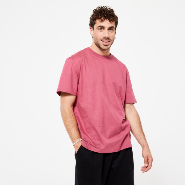 Camiseta Masculina de Pilates Essentials 500 Domyos