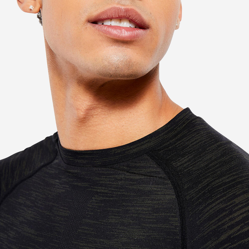 Encontraproduto.com.br - Camiseta Masculina de Treino de Compressão Domyos