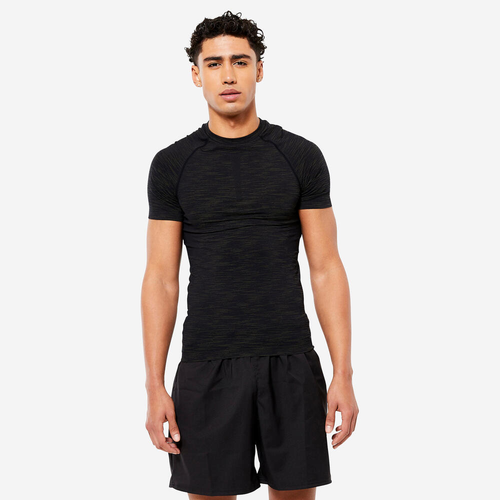 Encontraproduto.com.br - Camiseta Masculina de Treino de Compressão Domyos