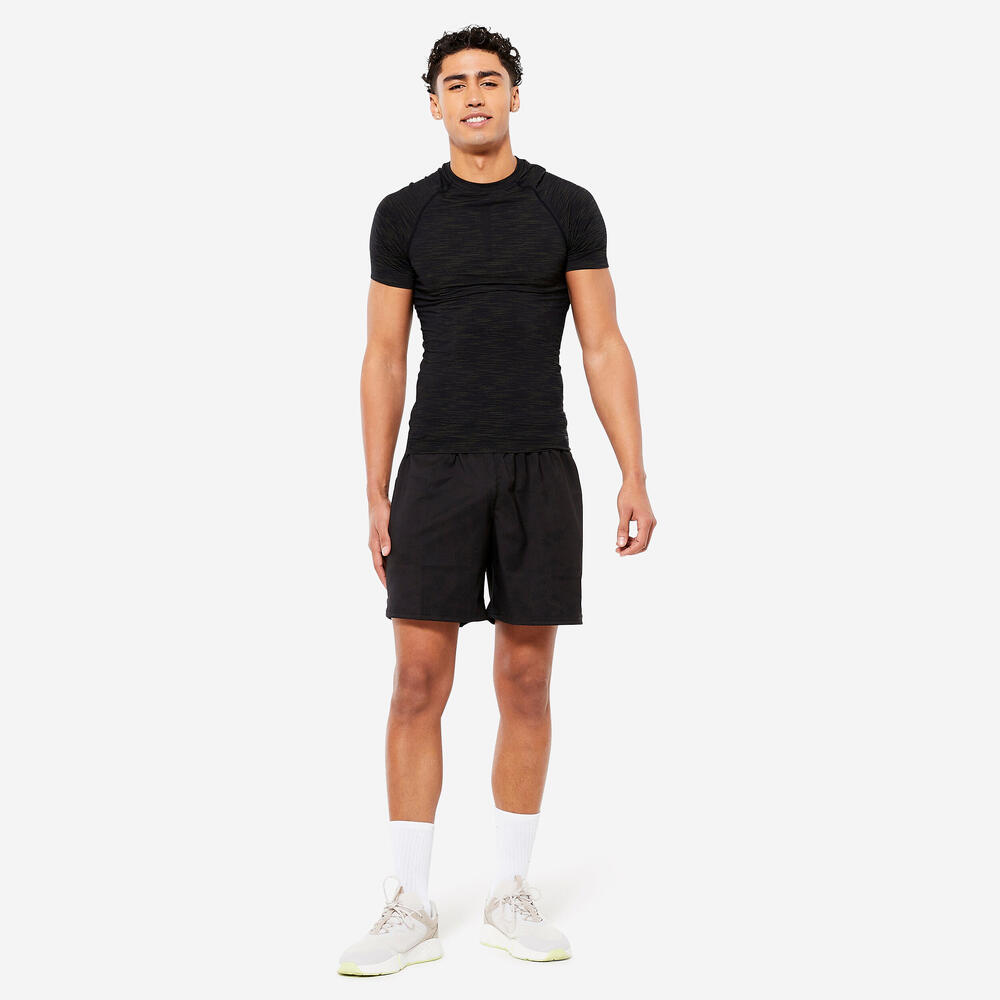 Encontraproduto.com.br - Camiseta Masculina de Treino de Compressão Domyos