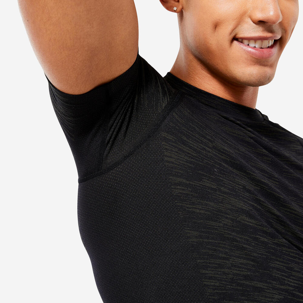 Encontraproduto.com.br - Camiseta Masculina de Treino de Compressão Domyos