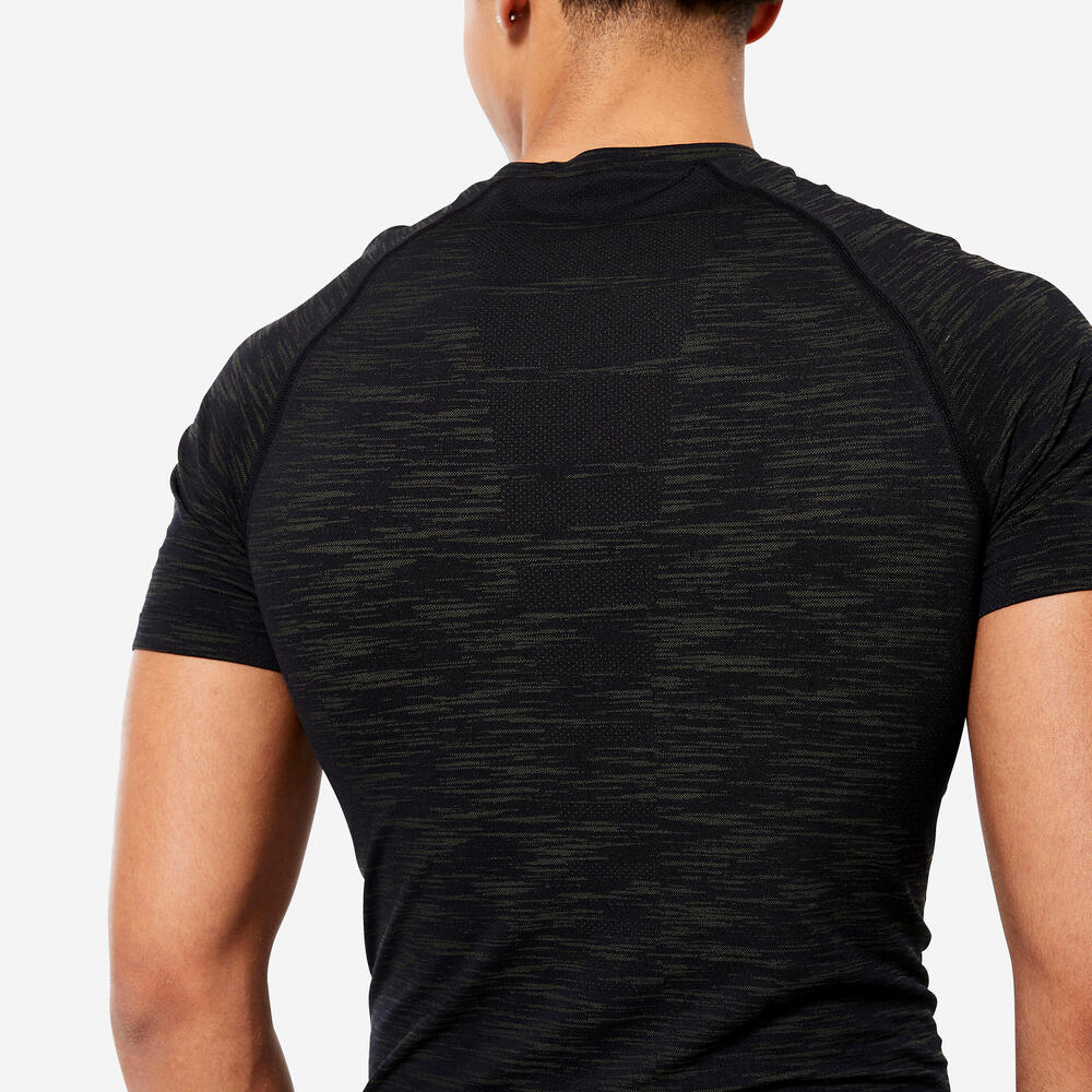Encontraproduto.com.br - Camiseta Masculina de Treino de Compressão Domyos