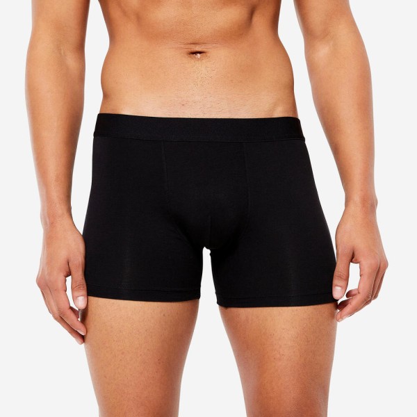 Encontraproduto.com.br - Cueca Boxer Em Algodão Fitness (conjunto Com 3) Domyos