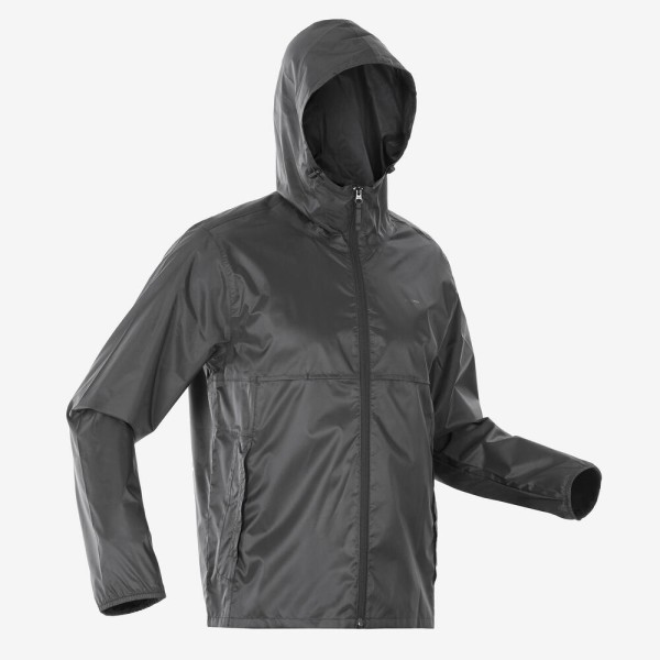Encontraproduto.com.br - Casaco Masculino de Trilha Impermeável Raincut Fullzip Quechua