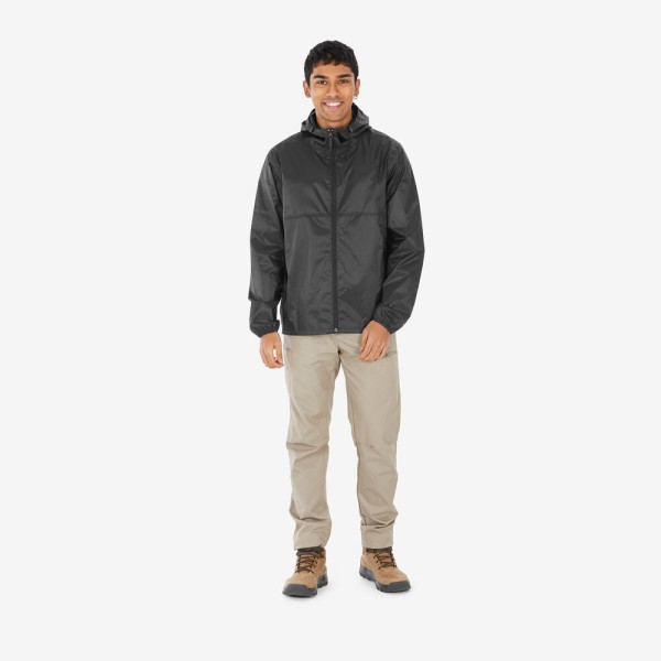 Encontraproduto.com.br - Casaco Masculino de Trilha Impermeável Raincut Fullzip Quechua