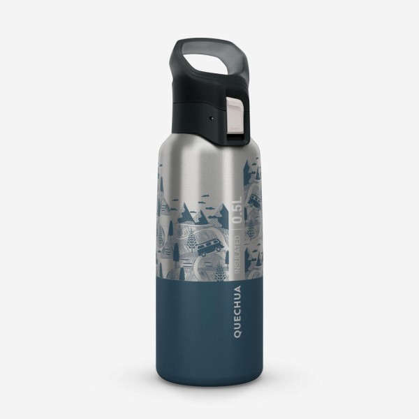 Encontraproduto.com.br - Garrafa de Trilha Isotérmica MH500 500ml Quechua