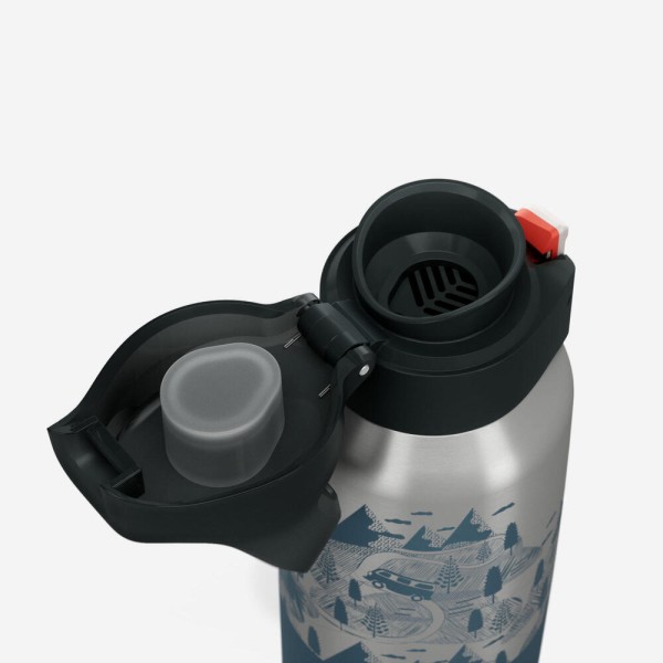 Encontraproduto.com.br - Garrafa de Trilha Isotérmica MH500 500ml Quechua
