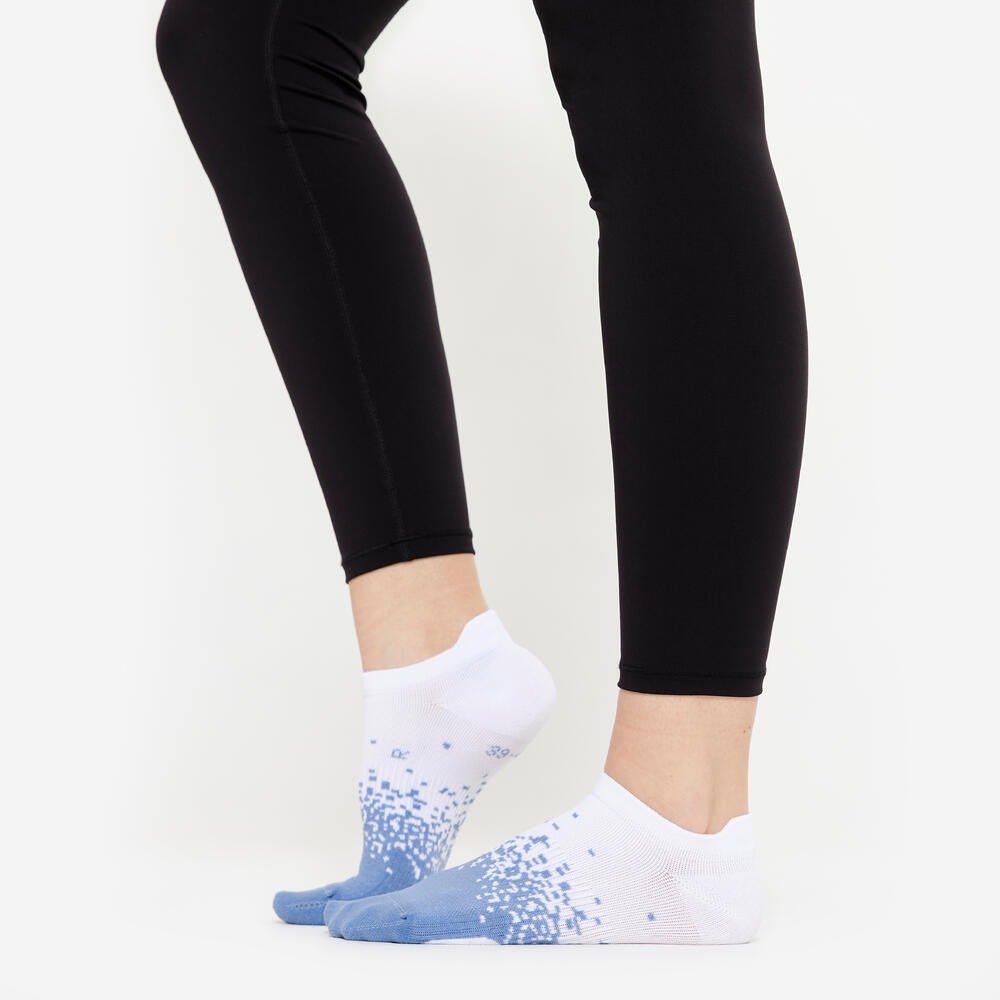 Encontraproduto.com.br - Meias de Treino Invisíveis  (Conjunto com 3 pares) Domyos