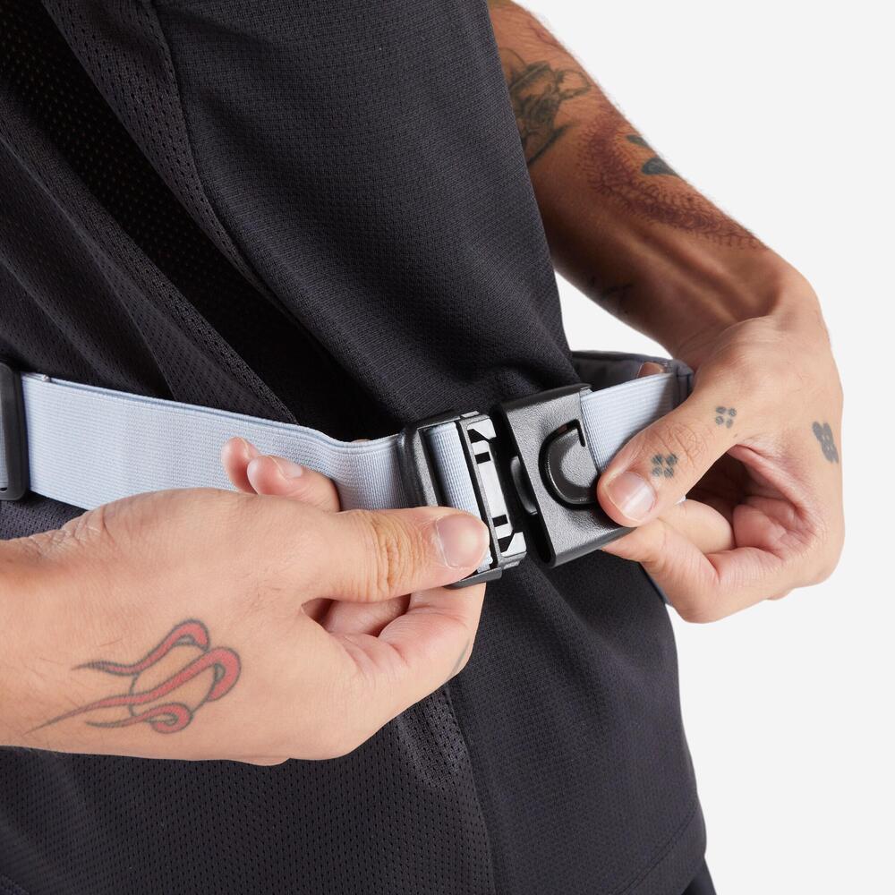 Encontraproduto.com.br - Cinto de Corrida para Celular Kiprun Cinza