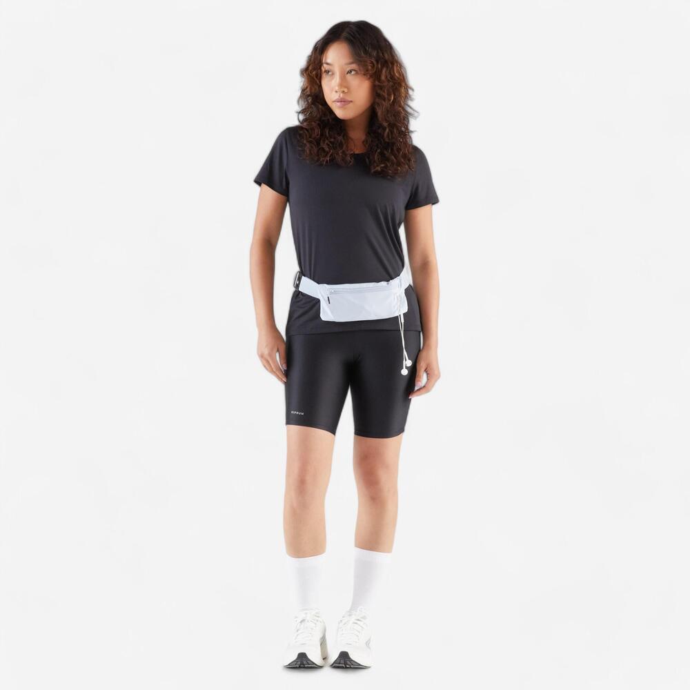 Encontraproduto.com.br - Cinto de Corrida para Celular Kiprun Cinza