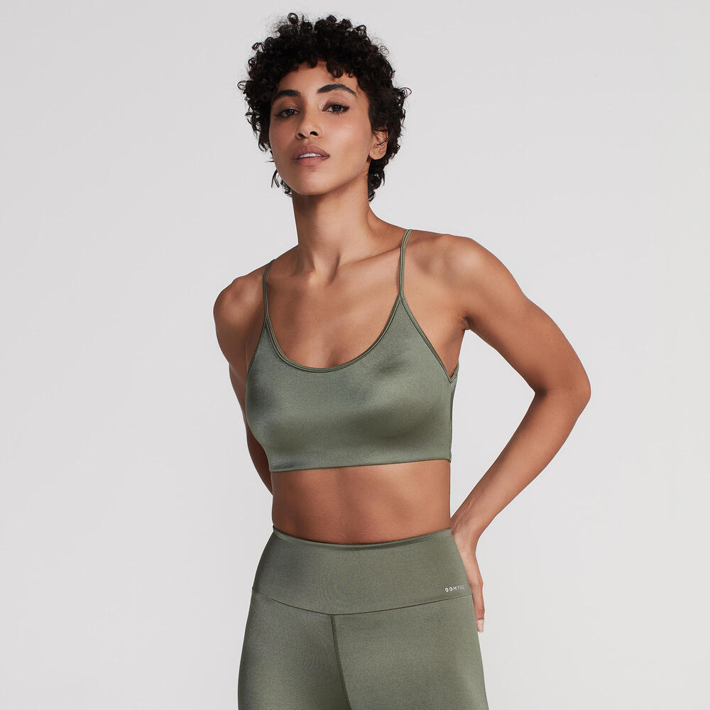 Top feminino Fitness Slim Metalizado 120