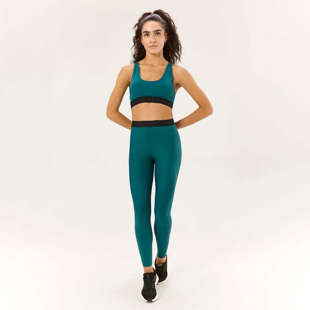 Encontraproduto.com.br - Legging Feminina de Treino 500 Domyos