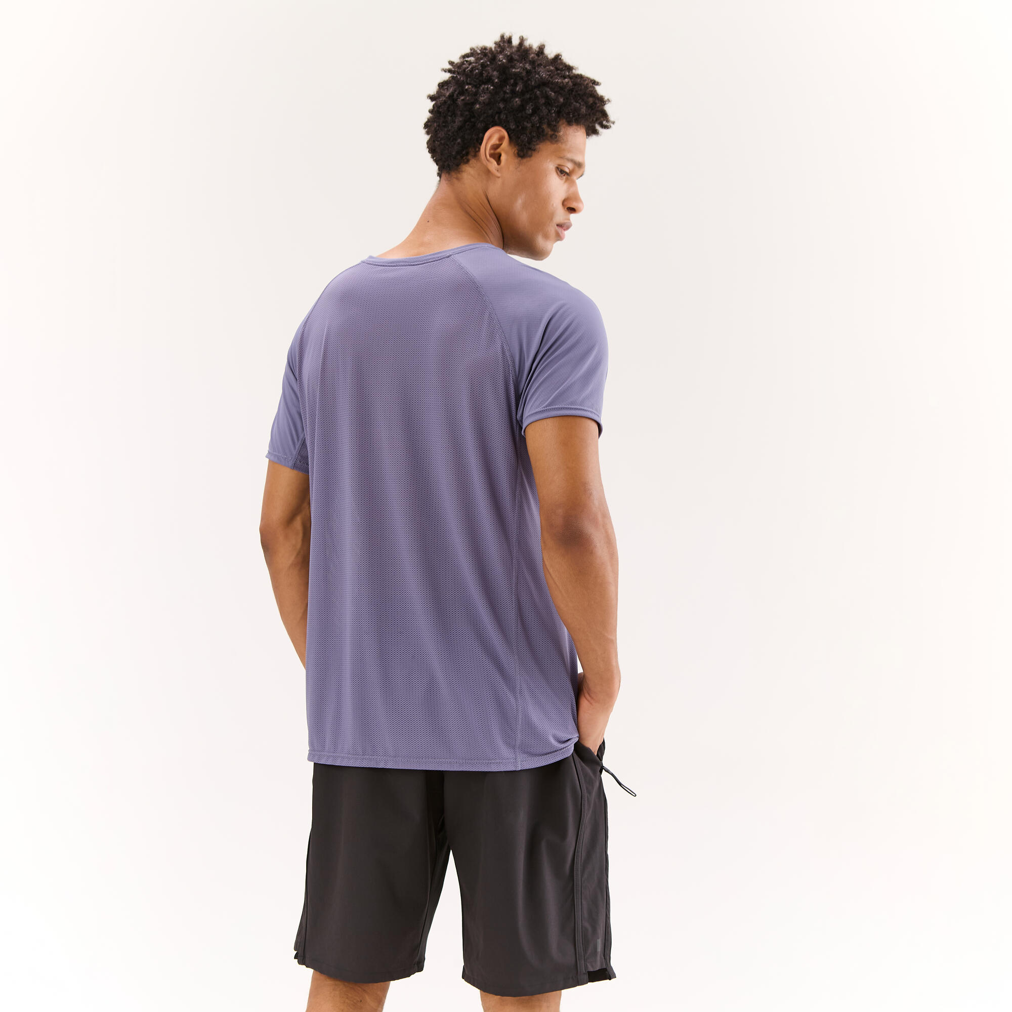 Encontraproduto.com.br - Camiseta Masculina de Treino Performance 510 Domyos Roxo