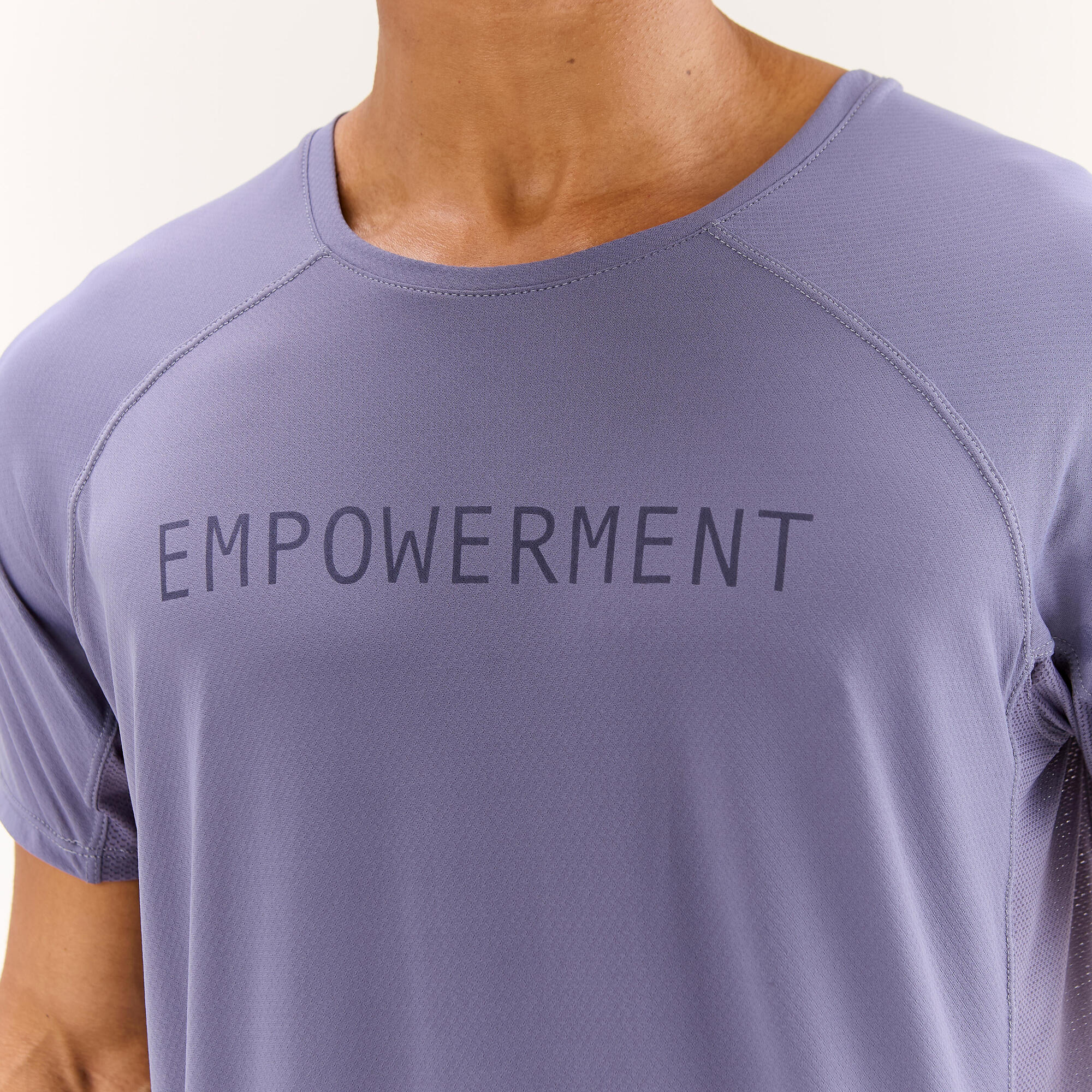 Encontraproduto.com.br - Camiseta Masculina de Treino Performance 510 Domyos Roxo
