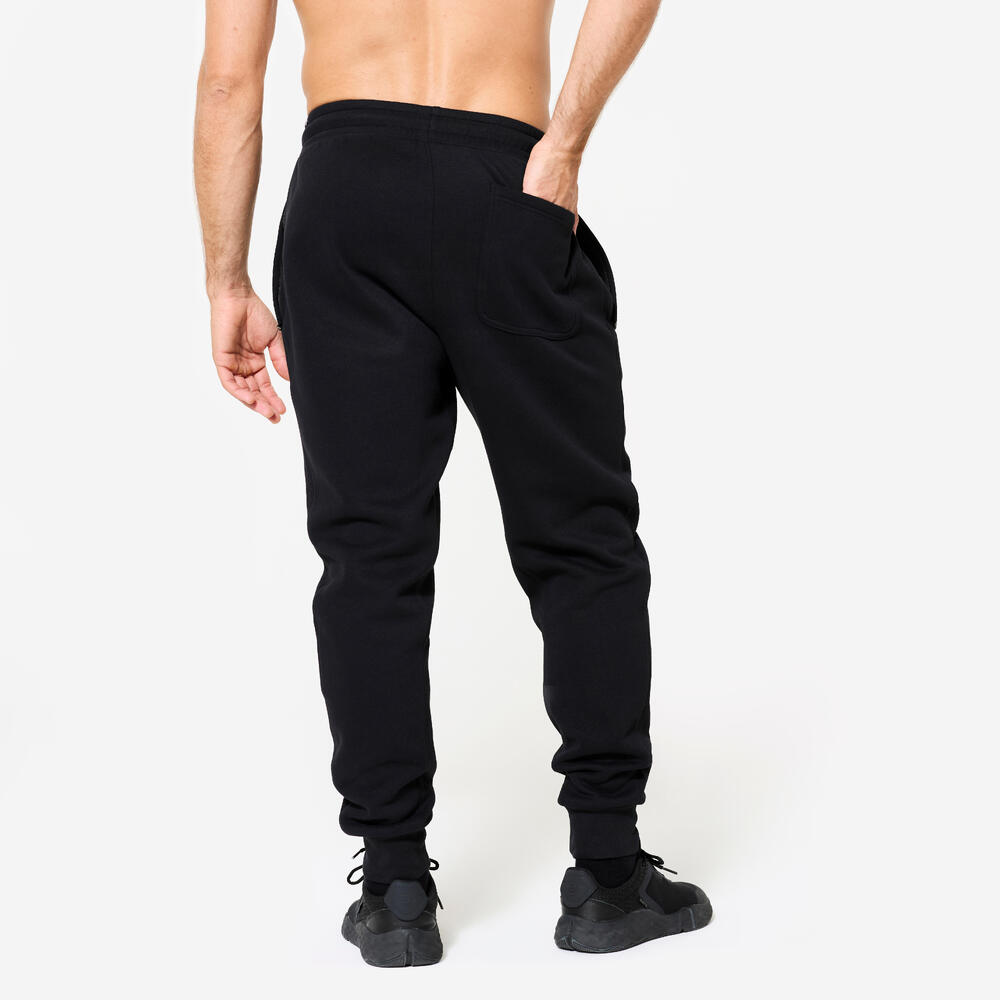 Encontraproduto.com.br - Calça Masculina de Treino Slim 500 Domyos Azul