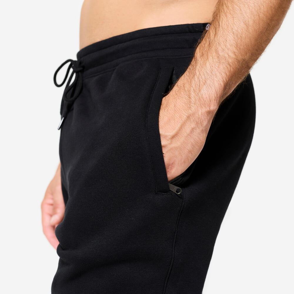 Encontraproduto.com.br - Calça Masculina de Treino Slim 500 Domyos Azul