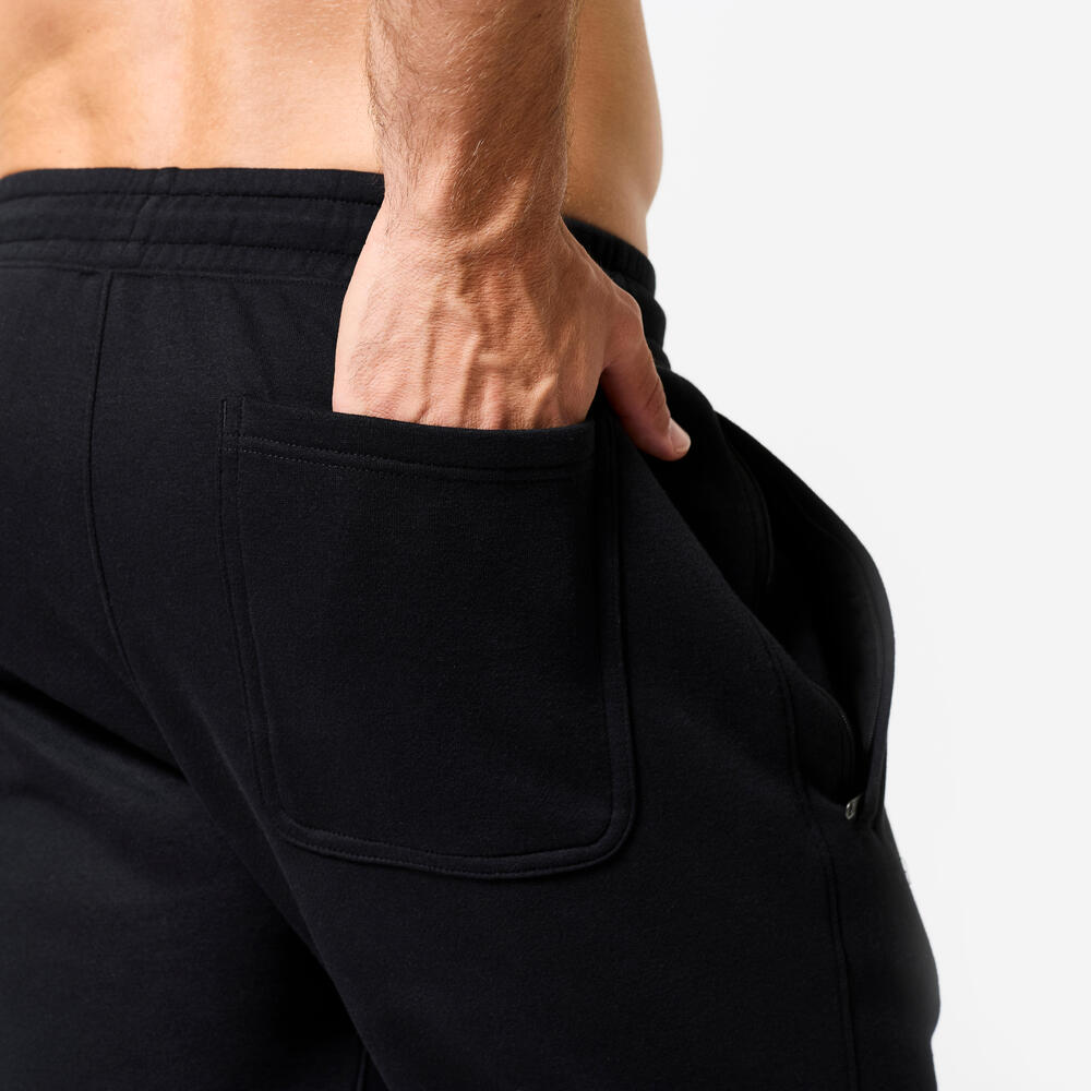 Encontraproduto.com.br - Calça Masculina de Treino Slim 500 Domyos Azul