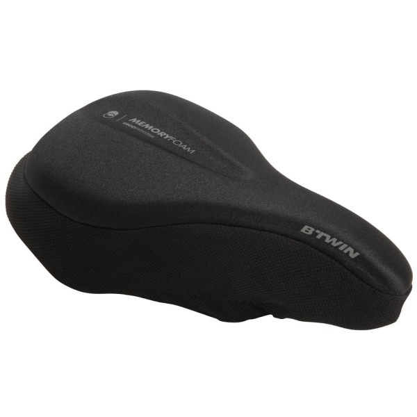 Encontraproduto.com.br - Capa de Ciclismo Memory Foam 500 Btwin