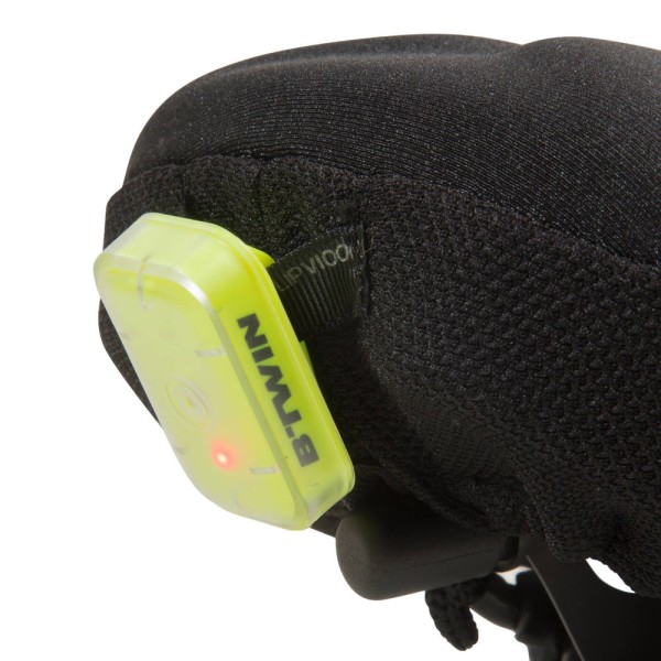 Encontraproduto.com.br - Capa de Ciclismo Memory Foam 500 Btwin