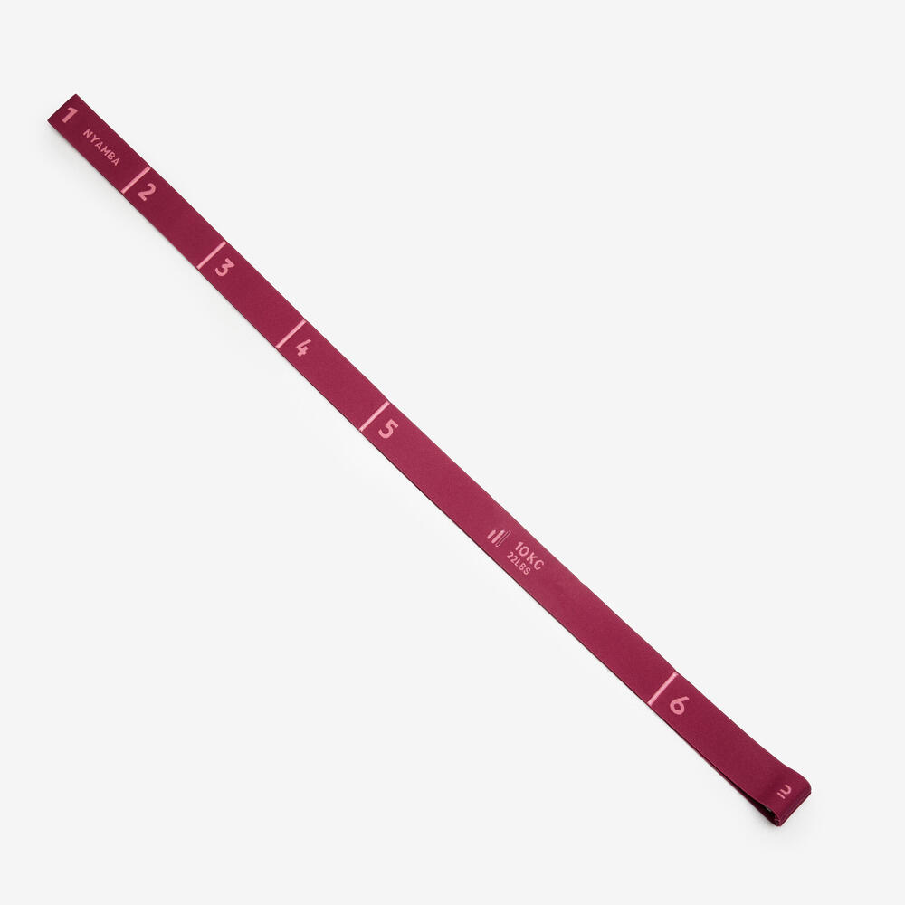 Elástico de Pilates Resistência Média Domyos