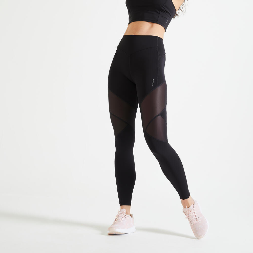 Legging Feminina Modeladora 520T Domyos